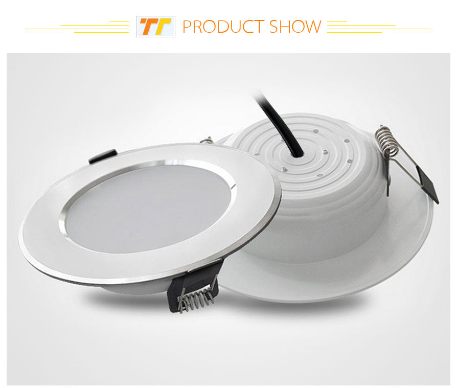 Waterproof LED Downlight Dimmable 10Pcs 18W 15W 12W 9W 7W 5W Warm Cold White Recessed LED Lamp Spot Light AC220V 230V Ceiling