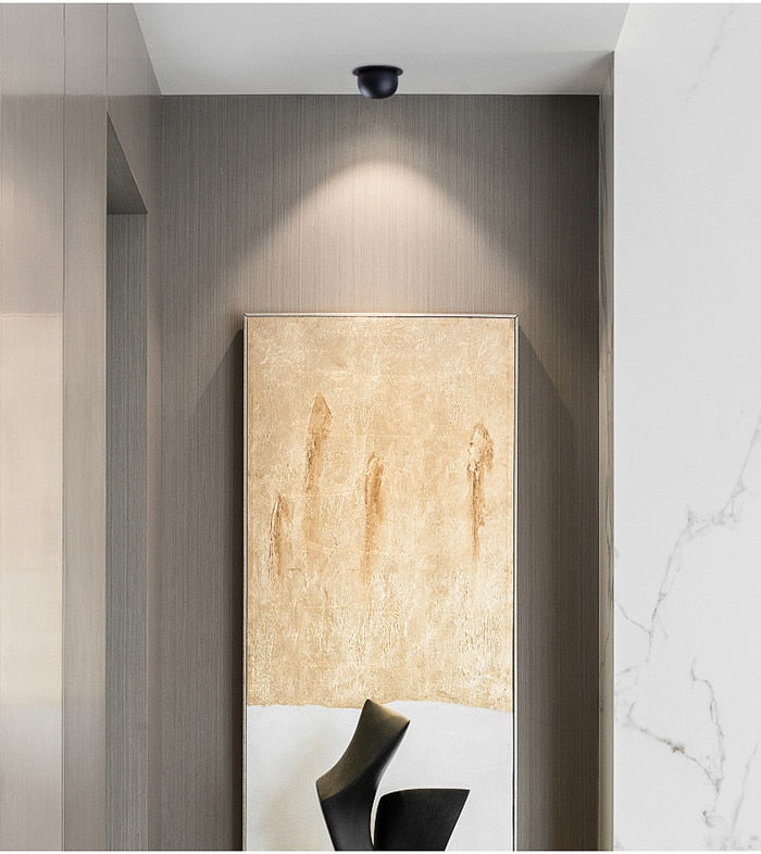 Dimmable Embedded Retractable LED COB Ceiling 7W 15w 20W 24W AC85-265V Adjustable 360 Degree LED Trunk Downlight Home Lighting