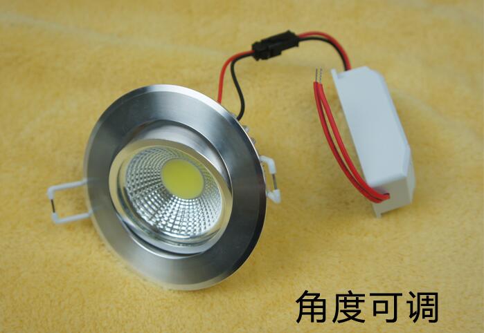 Spot LED DownLight AC85-265V 3W 5W 7W 10W 12W Dimmable LED COB Spot Recessed Down light Downlights