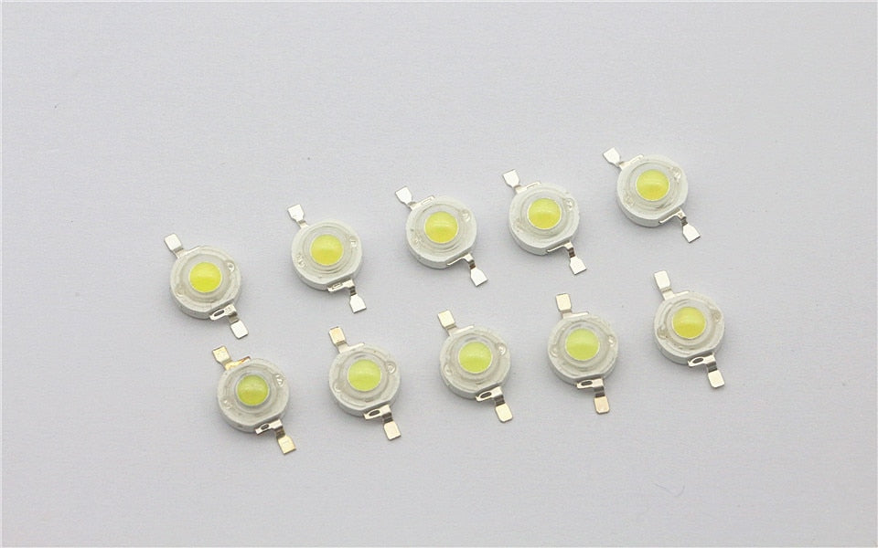 High Power LED Light-Emitting Diode LED Chip Warm White Red Green Blue Yellow RGB 10-1000pcs 1W 3W SpotLight Downlight Lamp Bulb