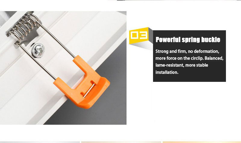 QIUBOSS Recessed LED Downlights Dimmable for Indoor Lighting 220V Led Spotlight 20W 28W 40W COB Ceiling Lamp 4pcs Light Sources