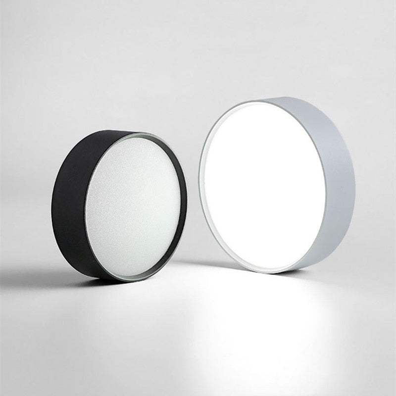 Ultra-thin surface mount LED panel light AC85-265v 7W 9W 12W 15W 18W 24W downlight ceiling light home lighting