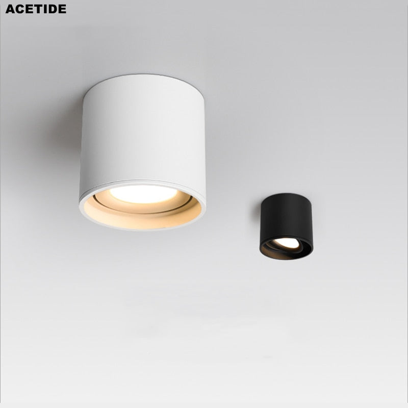 LED Ceiling Chandelier Downlight Surface Mounted Downlight Free Of Hole No Main Lighting Living Room Household Ceiling Corridor