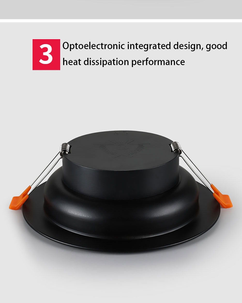 QIUBOSS 10 Pcs LED Downlights Recessed 220V LED Ceiling Lights Kitchen 3W 5W 7W LED Spot Lights 6 Inch Lighting Lamps for Indoor