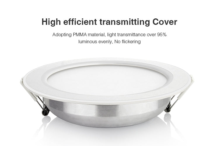 Miboxer LED Downlight 12W RGB CCT FUT066 Round AC 100V-240V Brightness Adjustable Smart LED Living Room Light Bedroom Downlight