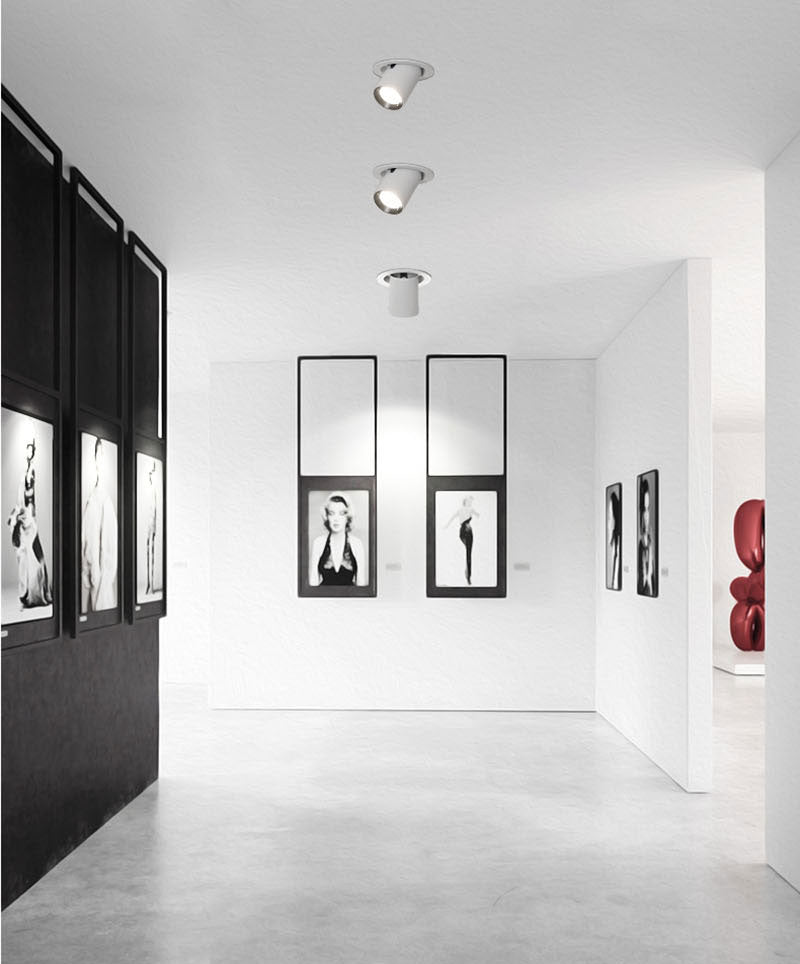 QIUBOSS Recessed LED Downlights 220V for Living Room Dimmable Led Spotlights COB Ceiling Lamps 10W 20W LIghting Light for Indoor