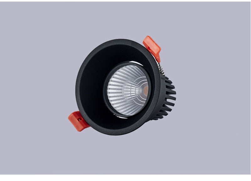 QIUBOSS Dimmable LED Downlights 220V for Living Room Recessed LED Spotlights 7W 15W COB Ceiling Lights Lamp for Bedroom Kitchen