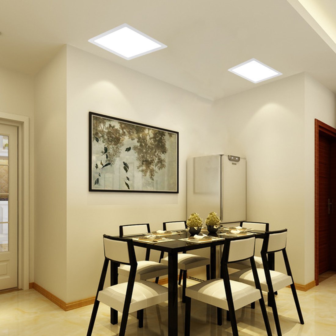 LED Panel Light Led Lights LED Downlight Panel Light Round/Square 3W 6W 9W 12W 15W 18W 24W Recessed