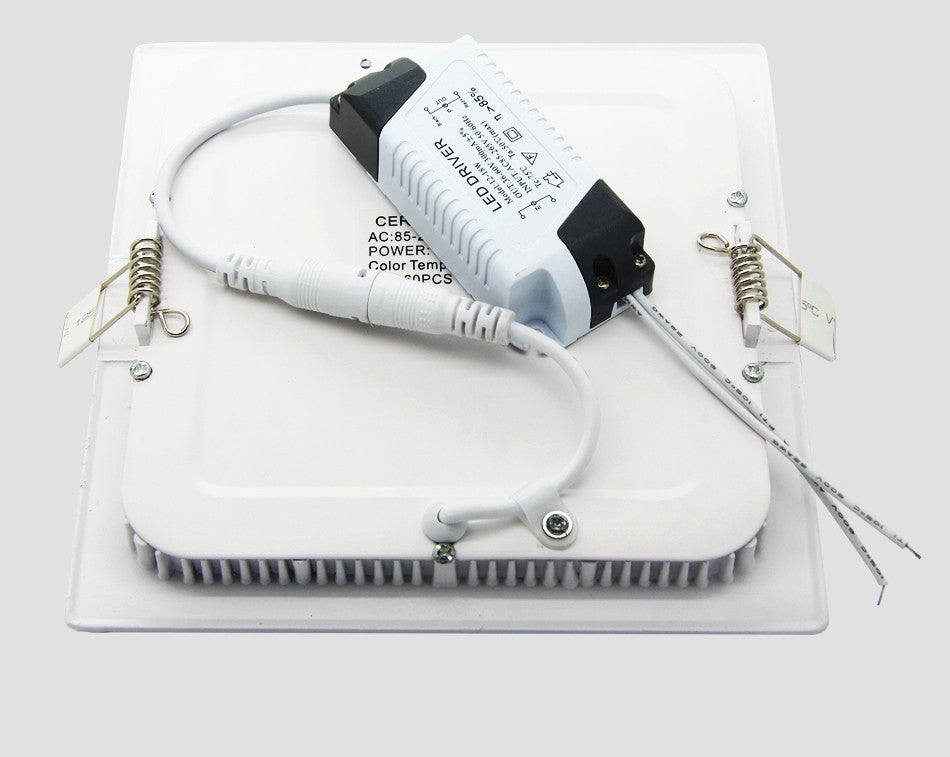 LED Panel Light Led Lights LED Downlight Panel Light Round/Square 3W 6W 9W 12W 15W 18W 24W Recessed