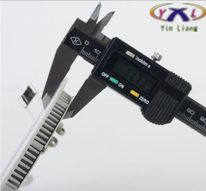 Hot Ultra Thin Design LED Surface Ceiling Recessed Grid Downlight / Round Panel Light Aluminum Shell 3W 4W 6W 12W 15W Warm White