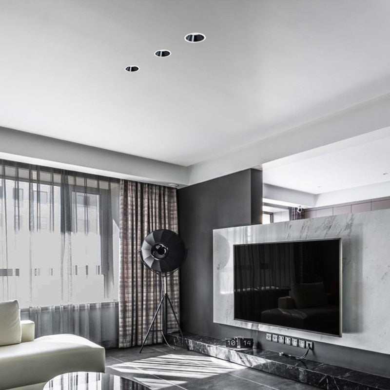 Waterproof led spotlight wall washer light COB ceiling light dimmable 7W~30W home improvement downlight spotlight 110V 220V