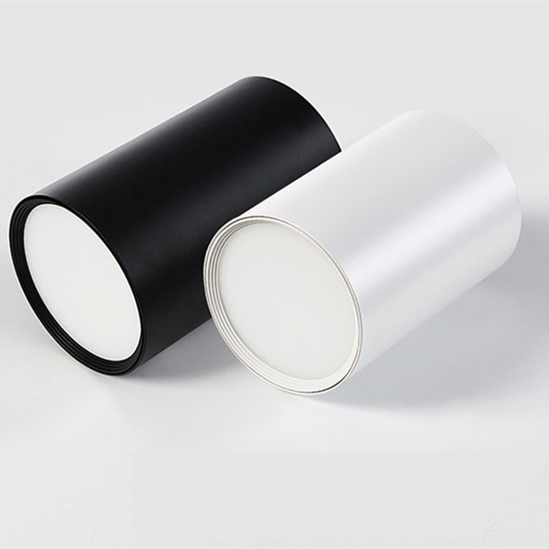 Dimmable Surface Mounted Aluminum LED Downlights 7W 9W 12W 15W 18W 24W SMD5730 Chip COB Ceiling Spot Lights AC85~265V