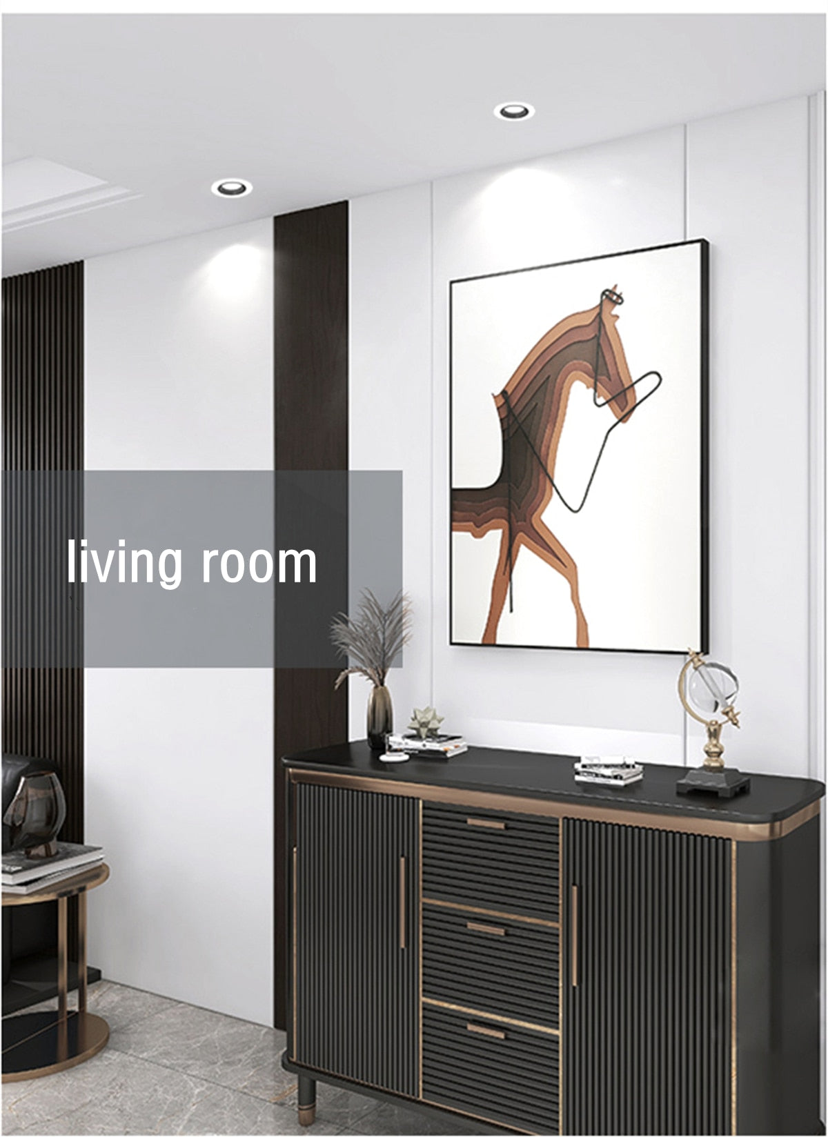 High CRI Deep Anti-glare Led Downlight Narrow Embedded Ultra-thin 9W 12W 18W 24W Led Ceiling Spotlight Aluminum Downlights