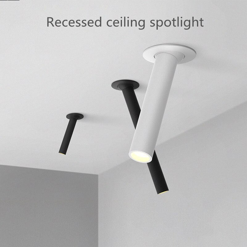 Dimmable LED ceiling spotlight 9W 12W 15W embedded ceiling lamp 110V 220V indoor lighting kitchen home improvement store lighting