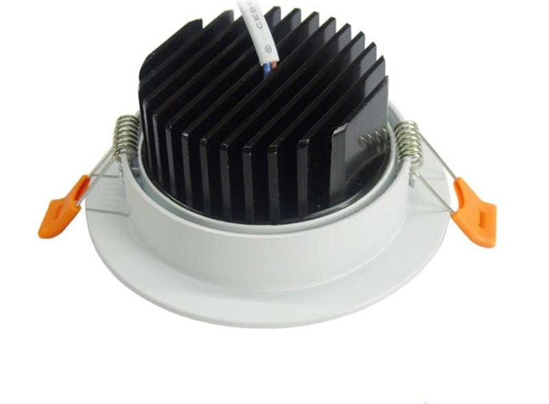 Dimmable Recessed LED Downlights 5W 7W 9W 12W 15W 18W COB LED Ceiling Spot Lights 110-240V LED Ceiling Lamps Indoor Lighting