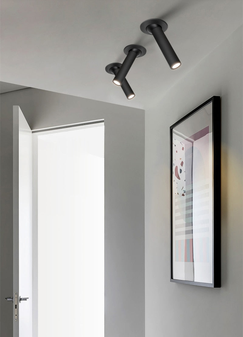 Dimmable LED ceiling spotlight 9W 12W 15W embedded ceiling lamp 110V 220V indoor lighting kitchen home improvement store lighting