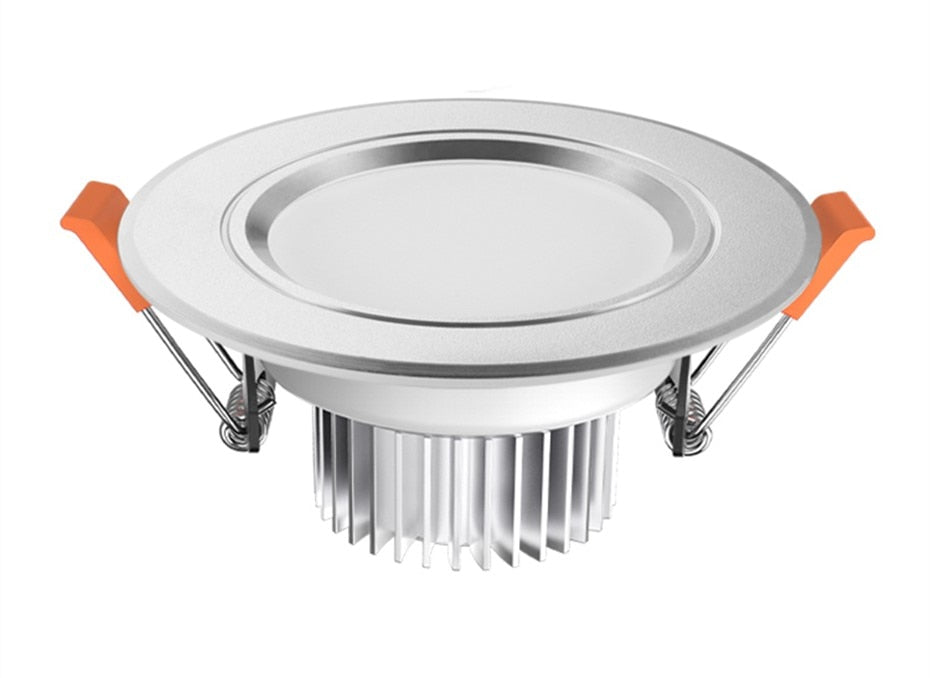 Round Recessed LED Downlight Dimmable 5W 7W 10W 12W LED Ceiling Spot Lights AC85-265V Ceiling Lamp with led driver