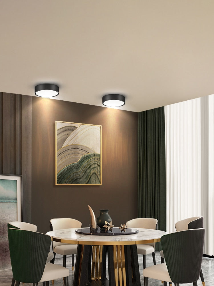 Led Down Light Foldable Spot LED Downlights Spotlight Lights 220V Ceiling 10/15/25W Surface Mounted Lamp Kitchen Indoor Lighti