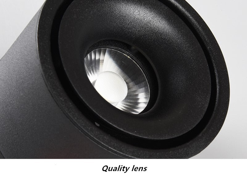 Dimmable 360 Degree Rotating LED COB Spot Light Ceiling lamp AC85-265V 7W 10W 15W 18W AC85V-285V Recessed Foldable LED Downlight