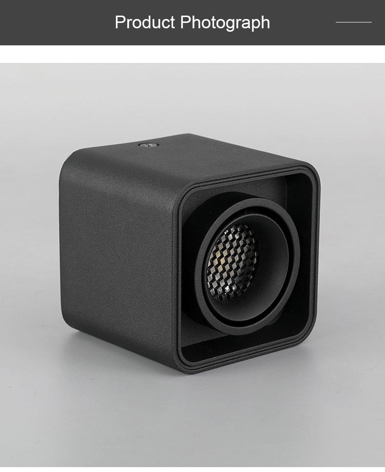 FLKL LED Downlight Ceiling Spotlights Living Lamp Nordic Lighting For Kitchen Aisle Spot Light Surface Mounted AC90-250V