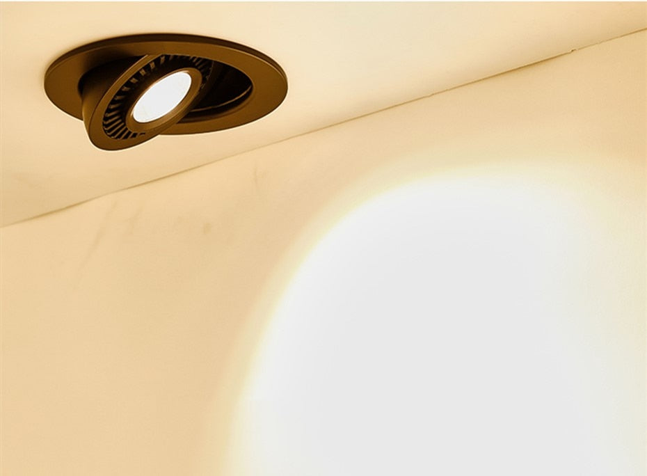 360 Degree Dimmable LED Downlight 7W 10W LED Bulb 15W 18W LED Ceiling Lamp COB Spot Light for Indoor Spotlight Lightings