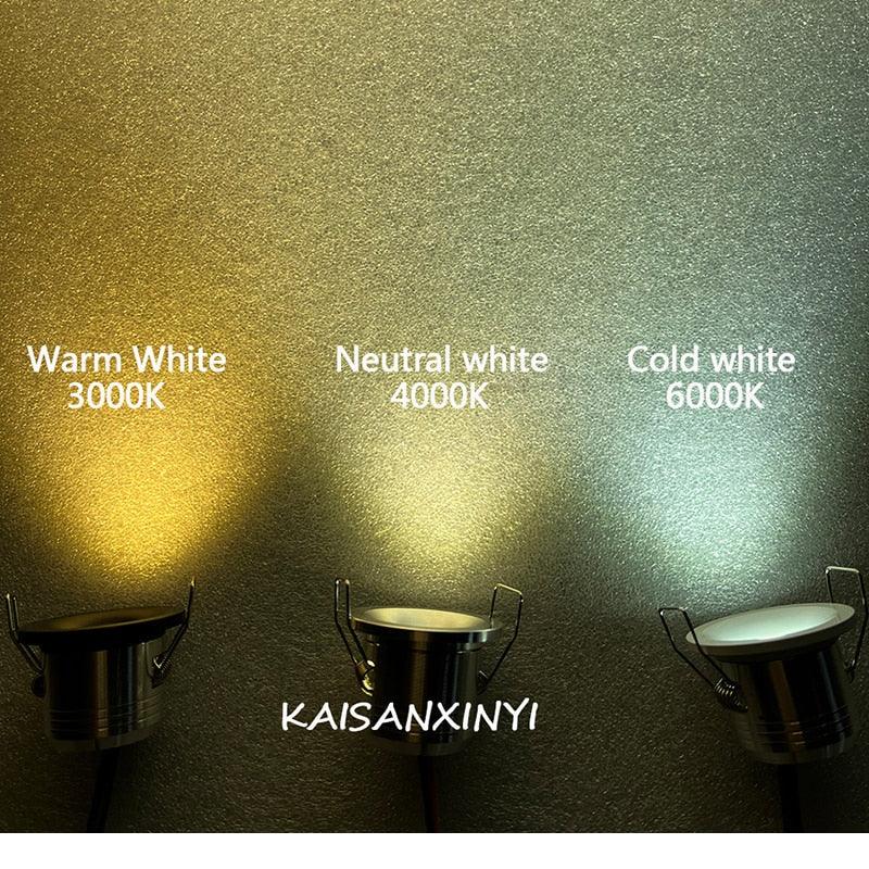 10pcs 3W LED Downlight Aluminum Recessed Dimmable Spot Lighting 220V 110V Ceiling Bedroom Kitchen Indoor Down Lamp - LED Lights For Sale : Affordable LED Solutions : Wholesale Prices