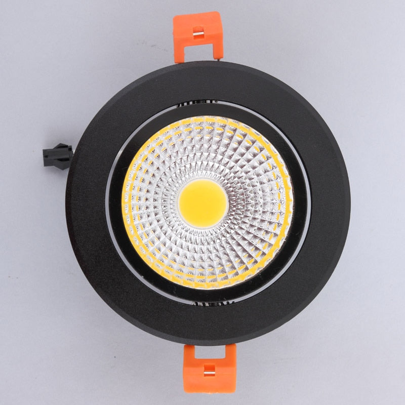 LED Downlight Super Bright Recessed LED Dimmable COB 5W 7W 12W 9W 15W 18W LED Spot light LED Ceiling Lamp AC110V 220V