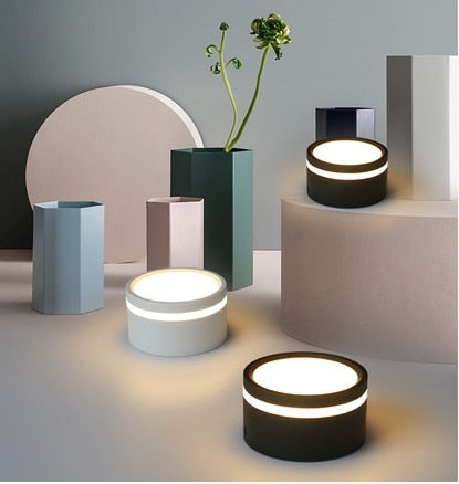 Surface Ceiling Mounted Downlight 110V/220V Dimmable Round Spot Led Lamp Light for Kitchen Fixture Indoor Lighting 7W/9W/12W/15W