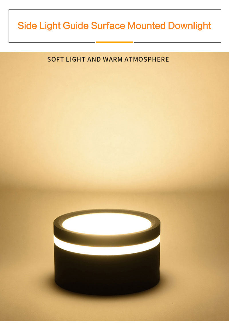 Surface Ceiling Mounted Downlight 110V/220V Dimmable Round Spot Led Lamp Light for Kitchen Fixture Indoor Lighting 7W/9W/12W/15W