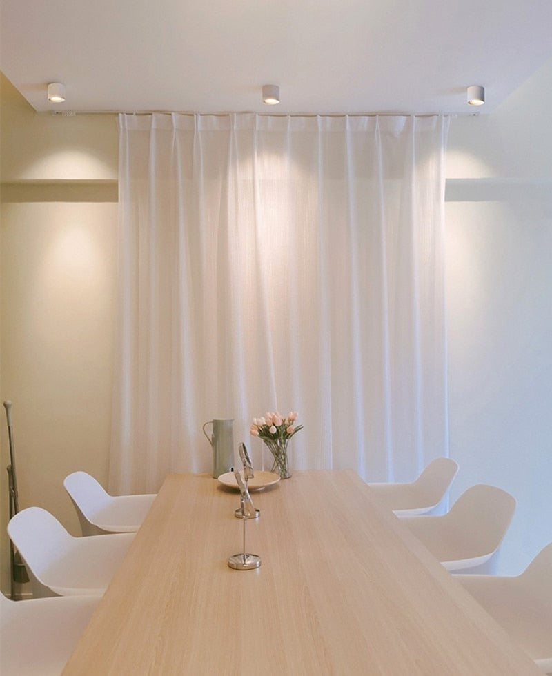 Dimmable round LED Downlights Surface Mounted COB 7W/9W/12W/15W/18W/20W LED Spot lights decoration Ceiling Lamp AC85- 265V