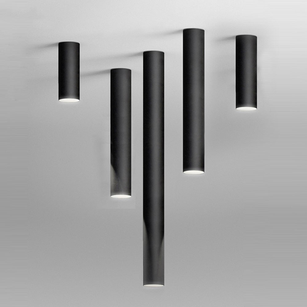 Dimmable Surface Mounted LED Downlight lamp Long tube LED Ceiling Spot Lights AC110-220V LED Ceiling Lamp Indoor decoration lamp Spot