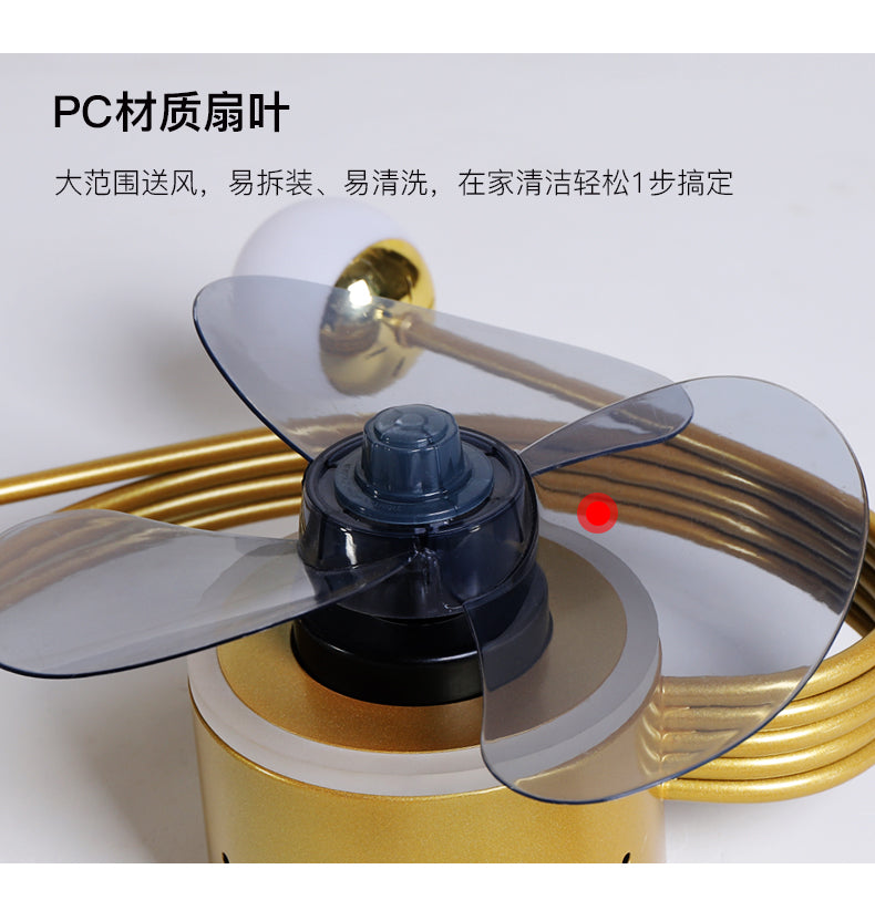 Modern led ceiling fan with lighting application and remote control, dining room, living room, bedroom ceiling lamp