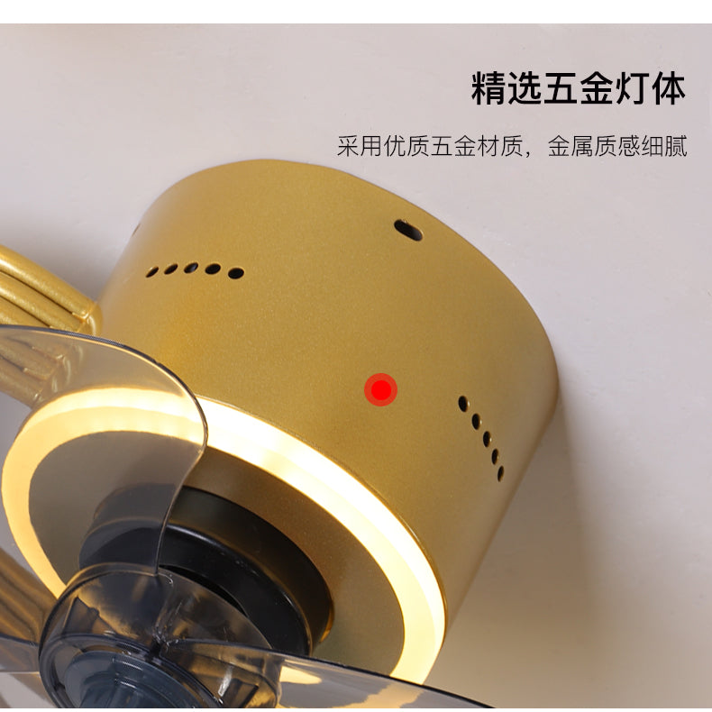Modern led ceiling fan with lighting application and remote control, dining room, living room, bedroom ceiling lamp