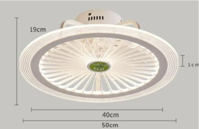 HengYuan lighting intelligent ceiling fan lamp modern design led creative lamp bedroom study restaurant three color remote co