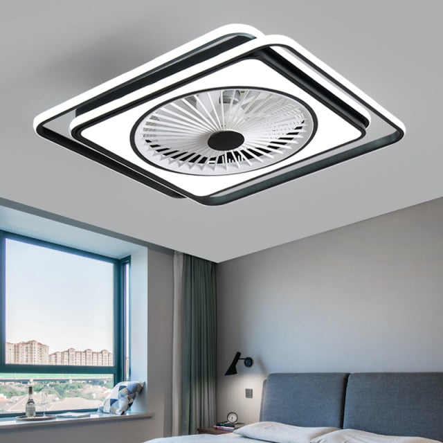 Led bedroom ceiling lamp ceiling fan lamp bedroom lamp simple household lamp various shapes continuous dimming color