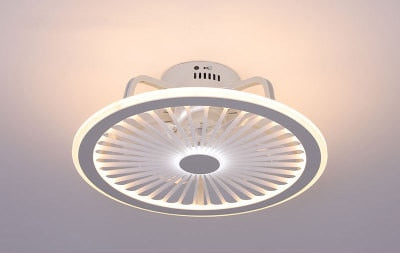 Remote control LED ceiling fan modern lamp with lamp remote control fan 50cm bedroom decoration application accessories
