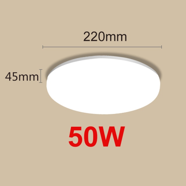 Led Ceiling Lamp 220V 72/40/30/18W Modern Indoor Lighting Fixture Ceiling Light for Living Room Bedroom Kitchen Led Panel Lights