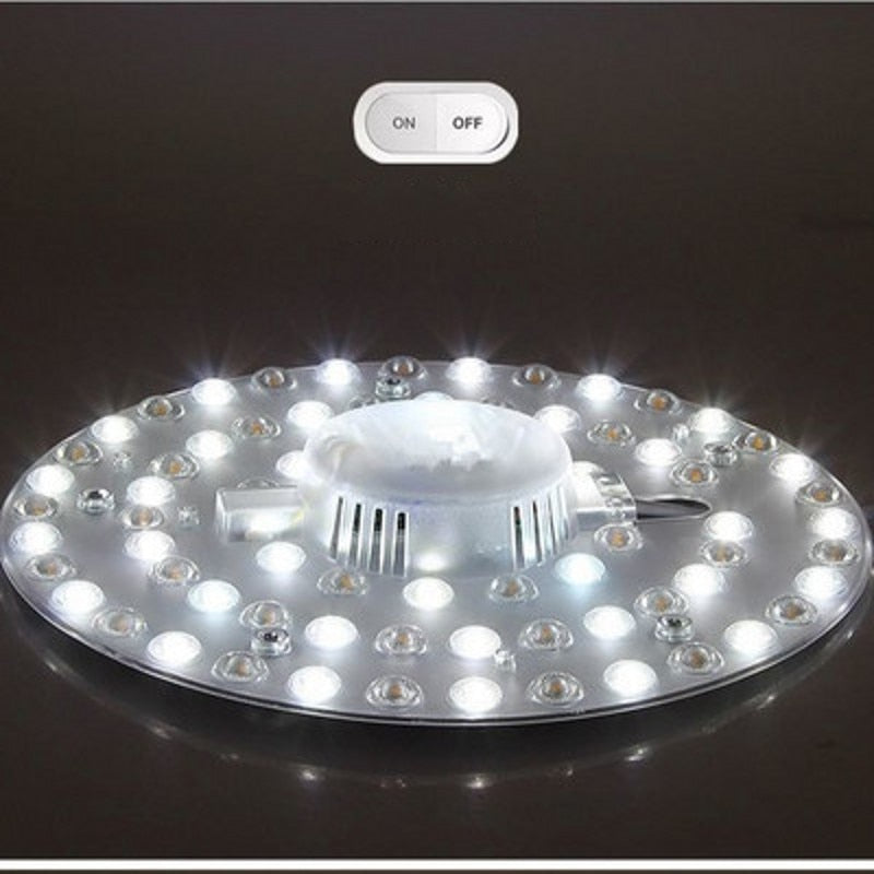 LED Panel Light SMD2835 36W 24W 18W 12W Module Lamp Energy Saving 220V Round Ceiling Lamp Board Light Indoor Wall Lamp spotlight