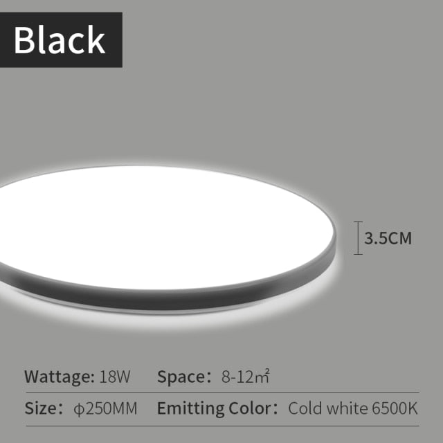 LED Panel Light 15W 20W 40W 50W Surface Ceiling Downlight AC165-265V Round Ceiling Lamp For Indoor Home Lighting Kitchen Bedroom