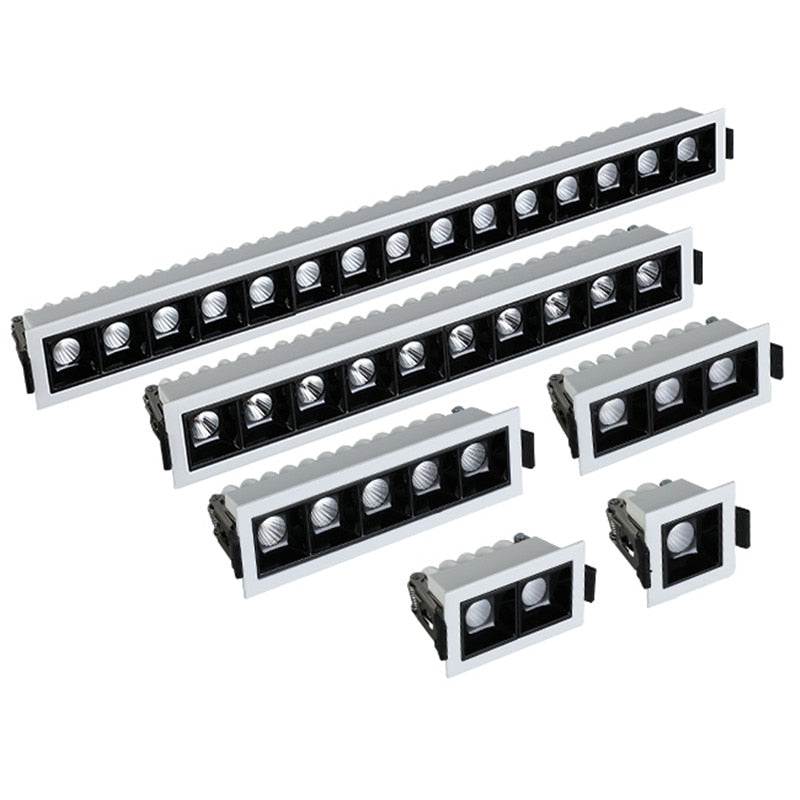 LED downlightStrip dimmable recessed LED ceiling lights, 2w, 4w, 6w 10W, 20W, 30W, AC85 ~ 265V, COB LED downlights, indoor lighti