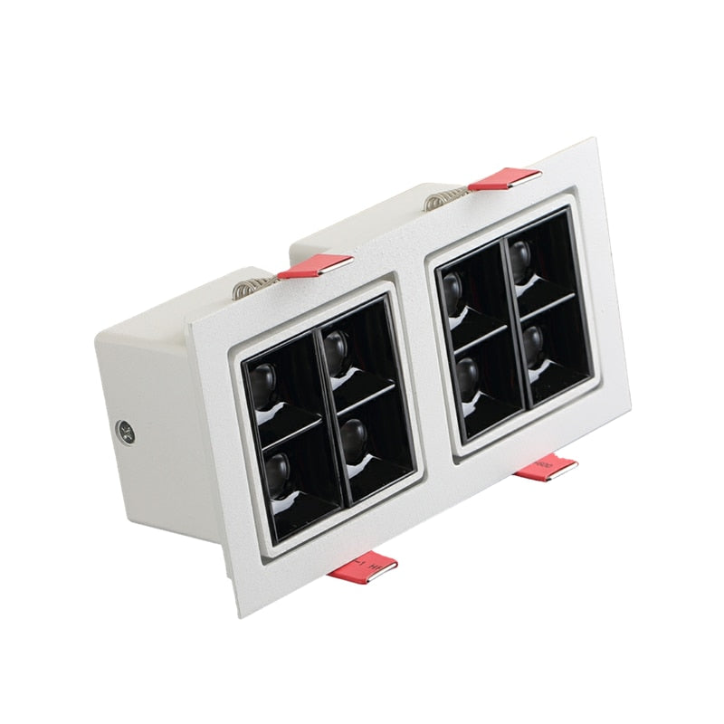 Thick Aluminum Adjustable Angle Recessed LED Spot Lighting 220V 110V Bedroom Kitchen Indoor Downlight 8W 16W 32W Ceiling light