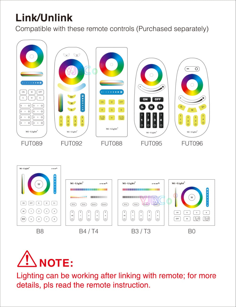 Miboxer LED Downlight 18W RGB+CCT FUT065 AC 100V-240V Round Brightness adjustable LED Ceiling Downlight