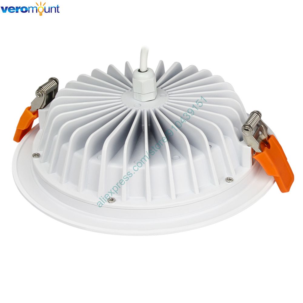 MiBoxer FUT069 15W RGB+CCT IP54 Downlight AC 110V 220V 2.4G RF Wireless Remote WiFi Smartphone APP Alexa Google Voice Control