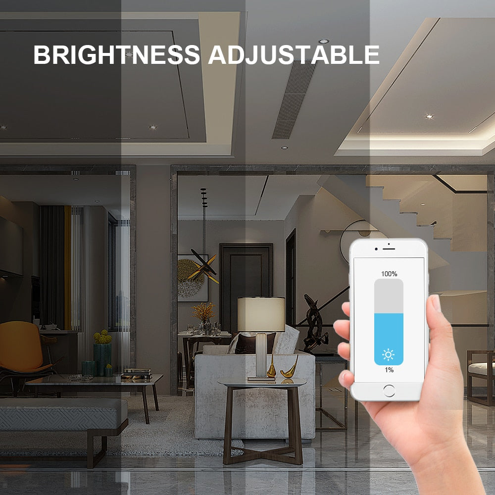 Gledopto Zigbee 3.0 Smart RGBCCT LED Downlight Pro 6W/12W Waterproof Rating IP54 Work With Tuya APP/Voice/RF Remote Control
