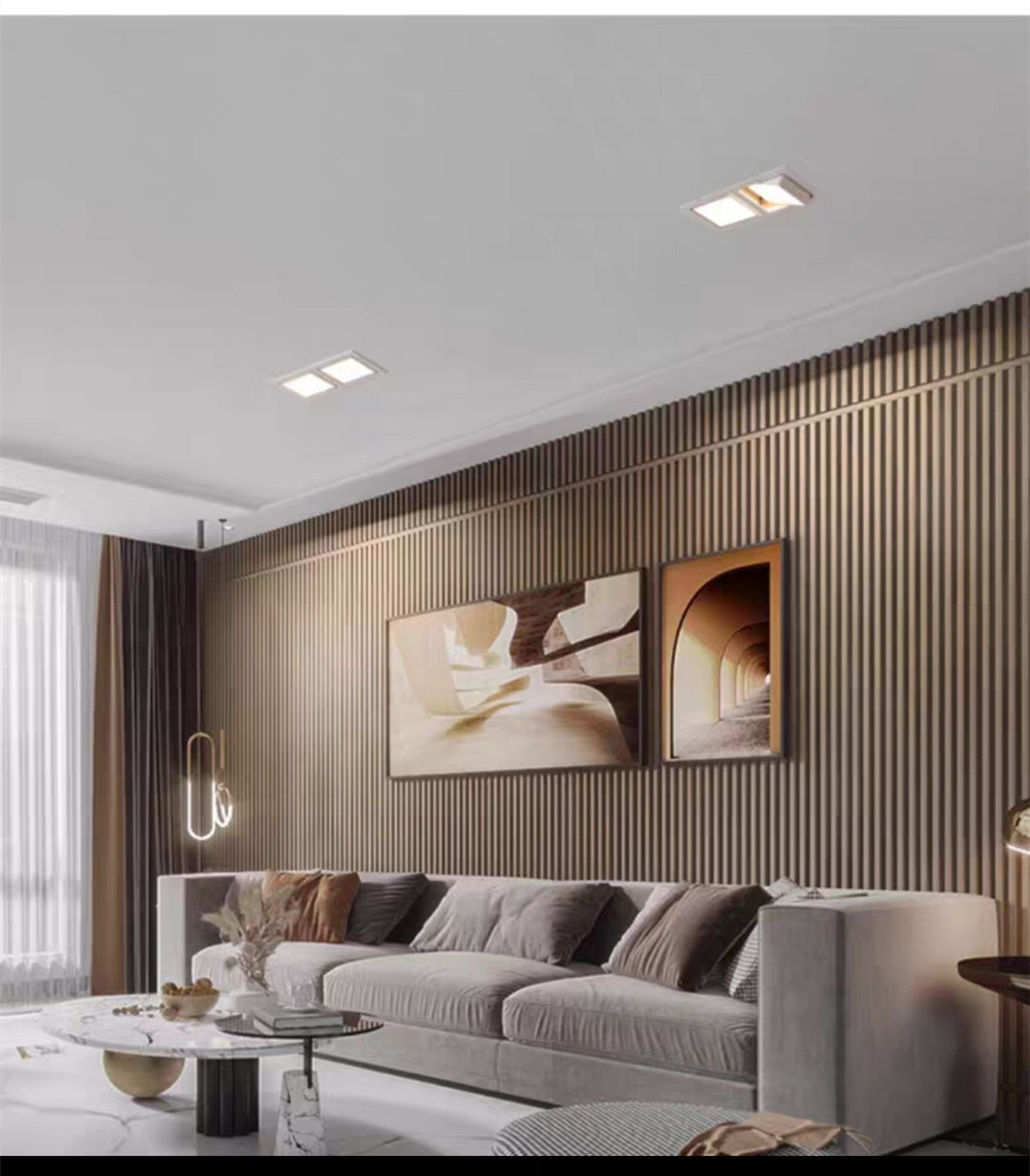 LED downlight adjustable angle ceiling light grille spotlight embedded 7W 14W 21W living room bedroom aisle home lighting