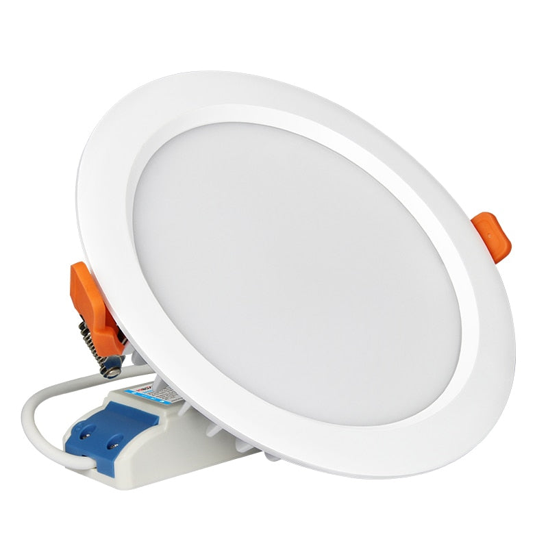 Miboxer living room 15W RGB + CCT LED downlight FUT069 round AC 100V-240V dimmable wireless wifi control LED ceiling downlight