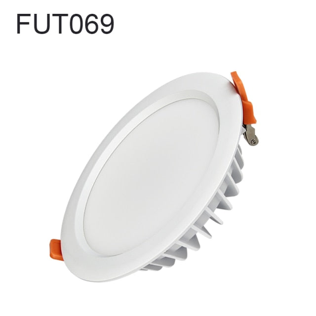 Miboxer living room 15W RGB + CCT LED downlight FUT069 round AC 100V-240V dimmable wireless wifi control LED ceiling downlight
