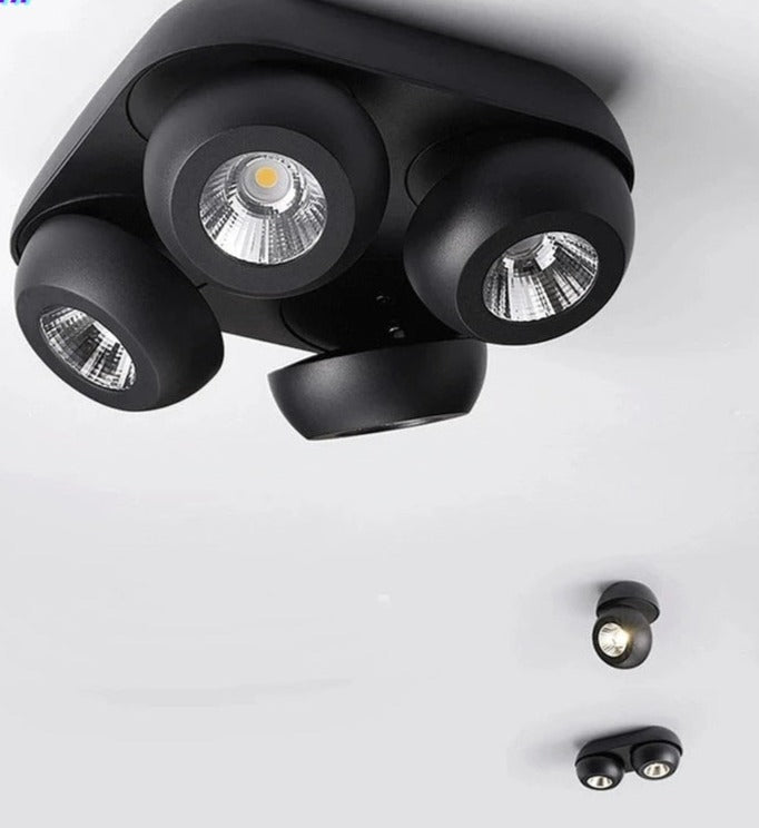 Surface Mounted Ceiling Downlights dimmable 7W 9W 14W 18W 28w 36w AC85-265V lamp COB Dimmable LED Downlights Ceiling Spot lights