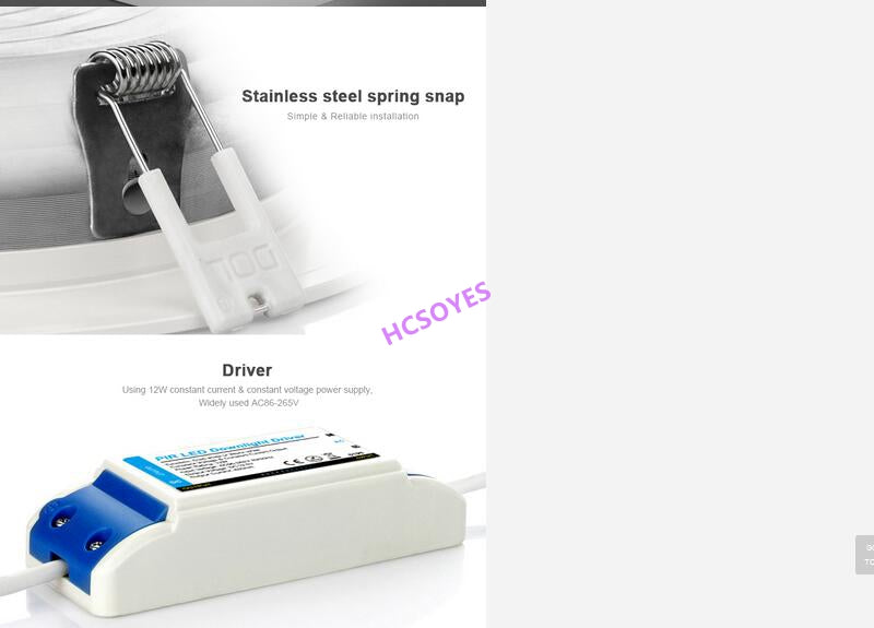 MIBOXER FUT065 18W /FUT066 12W RGB+CCT LED Downlight Brightness adjustable AC110 220V Color temperature Wireless WIFI APP