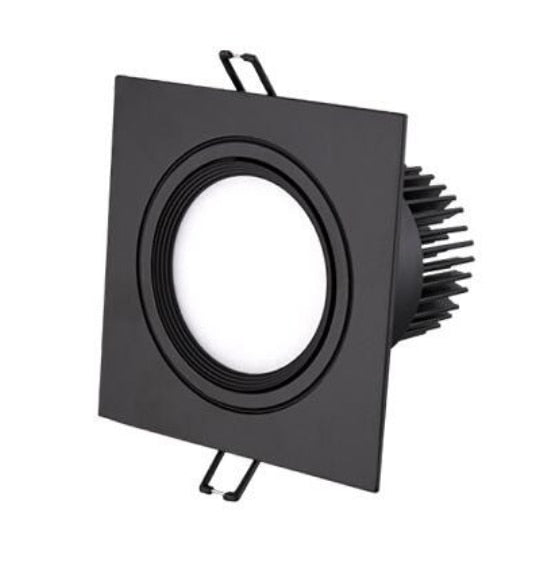 Energy saving Recessed Double LED Dimmable Downlight COB 7w 9w 12W 24W LED Spot light decoration Ceiling Lamp AC 110V 220V